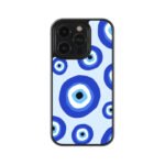 Evil Eye Blue Pinteresty Premium Glass Phone Case