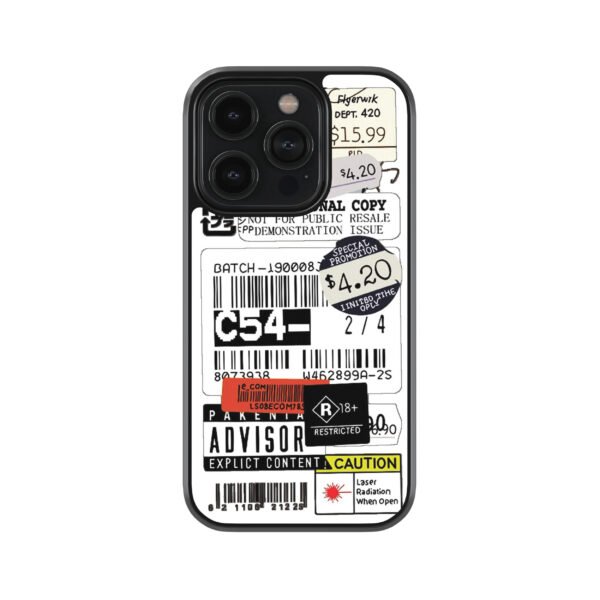 Stickers 4 Premium Glass Phone Case