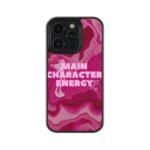 Main Character Energy Premium Glass Phone Case
