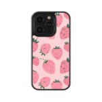 Pinteresty Strawberry Premium Glass Phone Case
