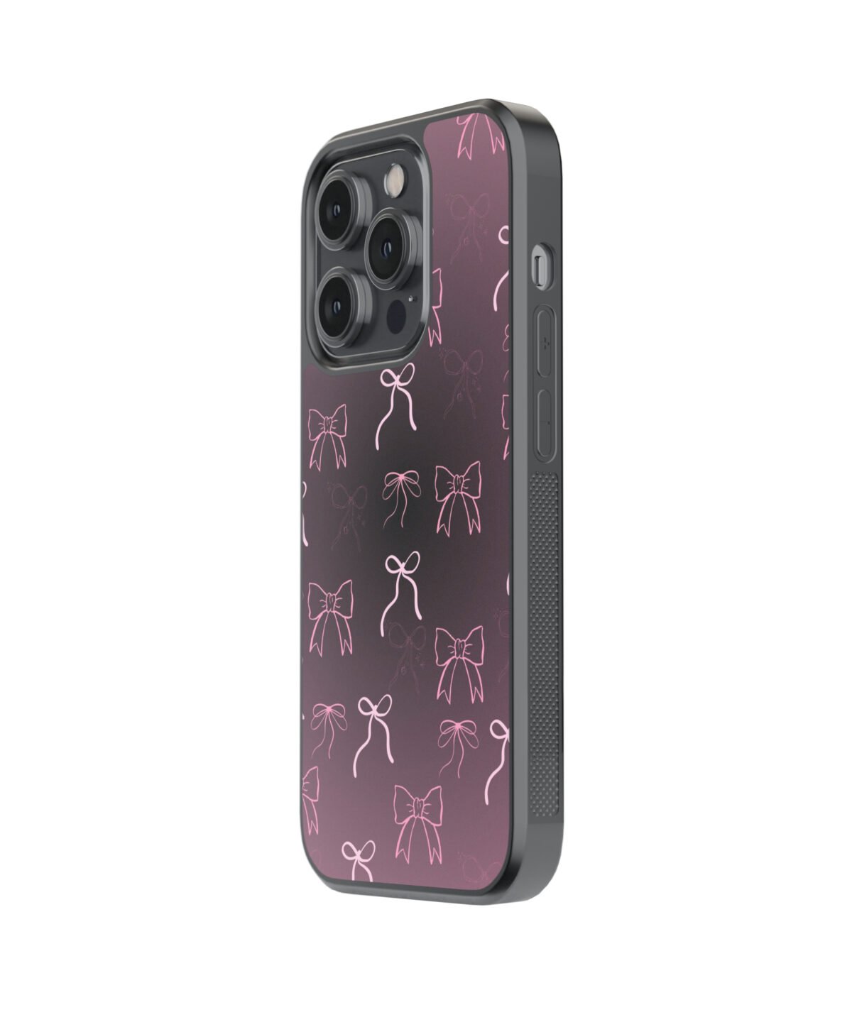 Pintresty Bow 5 Premium Glass Phone Case - Image 3