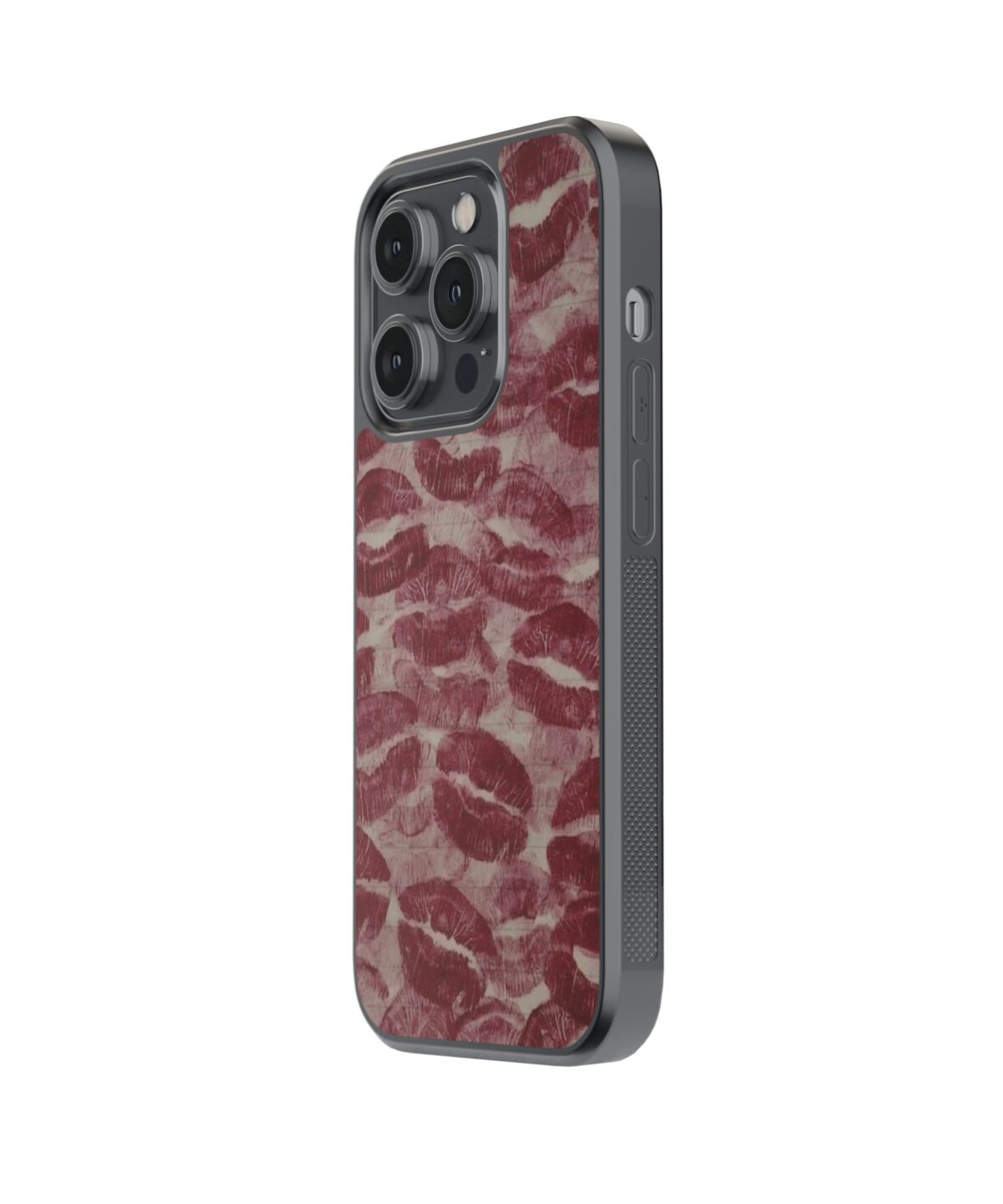 Kisses Premium Glass Phone Case - Image 4