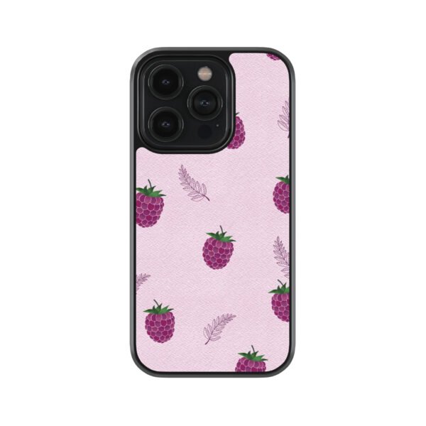Purple Pintresty Premium Glass Phone Case