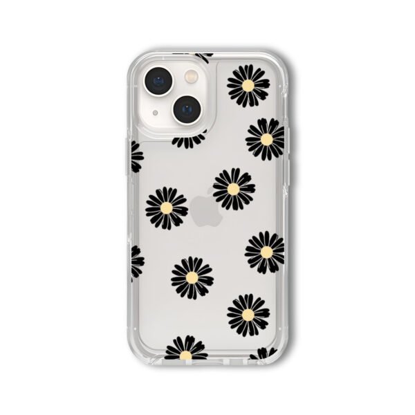 Pinteresty Floral 4 Clear Silicone Case