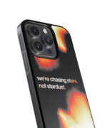 We are Chasing Stars Premium Glass Case - Image 3