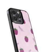 Purple Pintresty Premium Glass Phone Case - Image 4