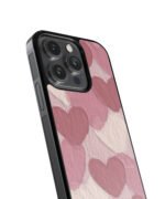 Heart Abstract Premium Glass Phone Case - Image 4