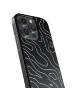 Lines Premium Glass Phone Case - Image 3