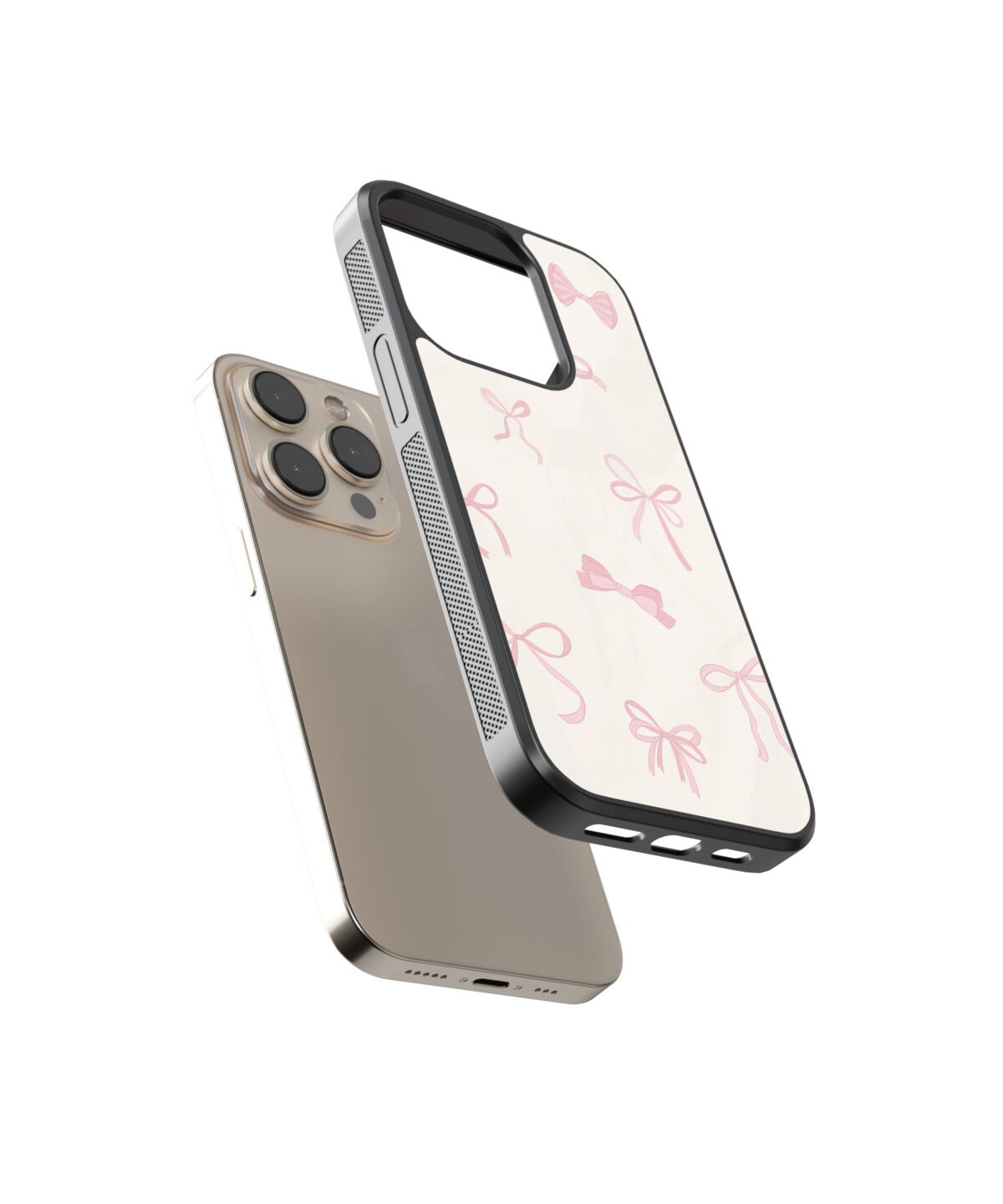 Pintresty Bow 6 Premium Glass Phone Case - Image 2