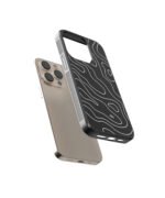 Lines Premium Glass Phone Case - Image 2