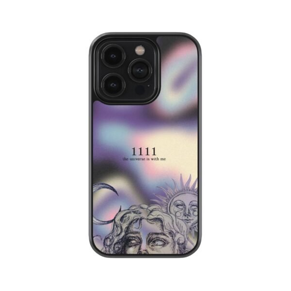 1111 Trust The Universe Premium Glass Phone Case
