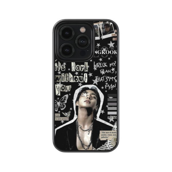 Jungkook Premium Glass Phone Case