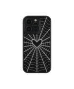 Heart x Spidey Premium Glass Phone Case