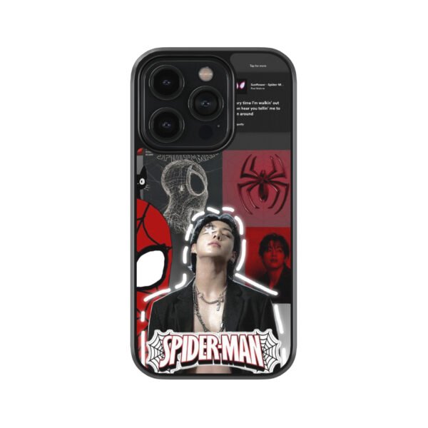 Jungkook x Spider Man Phone Case India Premium Glass – Casello