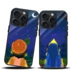 Radha Krishna Ji Premium Glass Phone Case