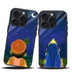 Radha Krishna Ji Premium Glass Phone Case