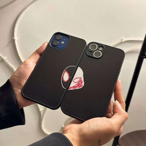 Spider & Spidey Premium Glass Phone Case