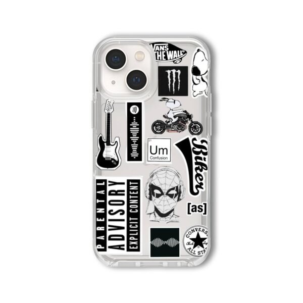 Sticker Asthetic 4 Clear SiliconeCase