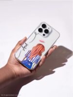 Aesthetic Girl Clear Silicone Case - Image 3