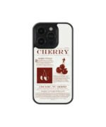 Cherry Premium Glass Phone Case..