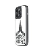 Namaste Bitches Premium Glass Phone Case - Image 3