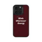 Main Character Energy 2 Premium Glass Phone Case