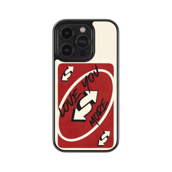 Love you more premium Glass Phone Case