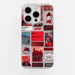 Charles Leclerc Clear Silicone Case