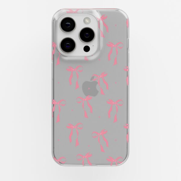 Pinteresty Bow 1 Clear Silicone Case