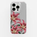 Pinteresty Floral 2 Clear Silicone Case