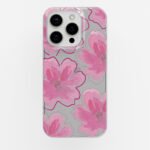 Pinteresty Floral 3 Clear Silicone Case