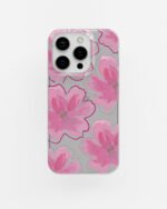 Pinteresty Floral 3 Clear Silicone Case