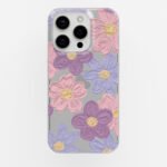Pinteresty Floral 5 Clear Silicone Case