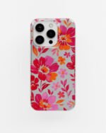Pinteresty Floral Clear Silicone Case