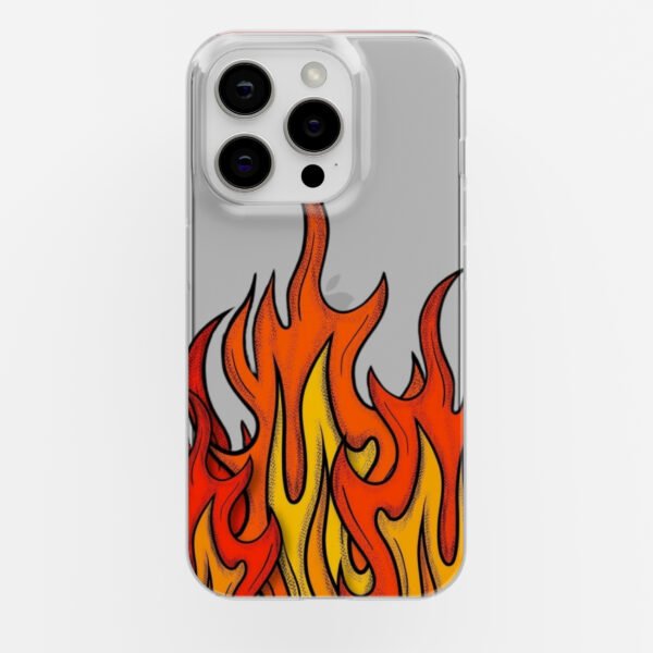 Flame Clear Silicone Case