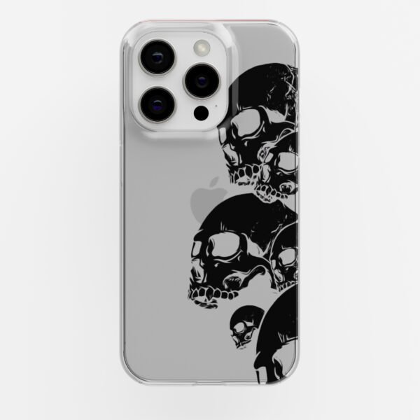 Skull Clear Silicone Case