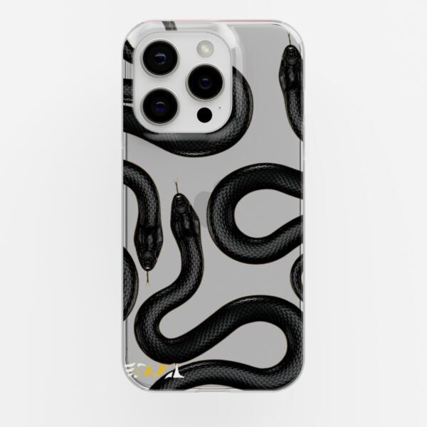 Snake Clear Silicone Case