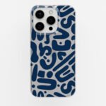 Funky Lines Clear Silicone Case