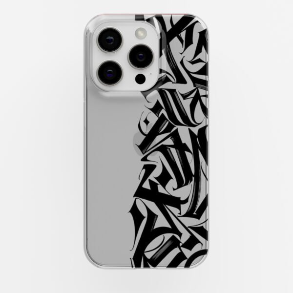 Alphabet Clear Silicone Case