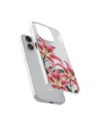 Pinteresty Floral 2 Clear Silicone Case - Image 2