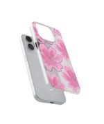 Pinteresty Floral 3 Clear Silicone Case - Image 3