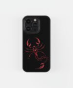Red Scorpion Premium Glass Phone Case
