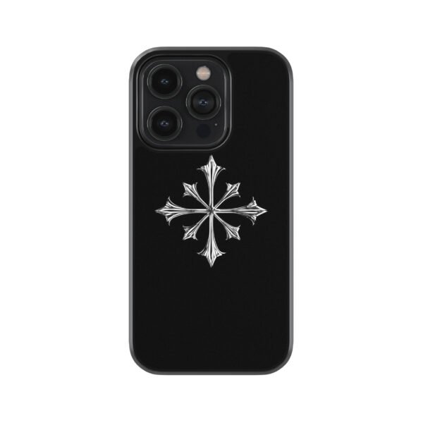 Obsidian Cross Phone Case India Premium Glass – Casello