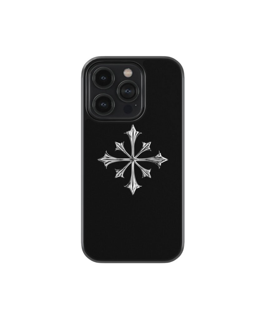Obsidian Cross Phone Case India Premium Glass – Casello