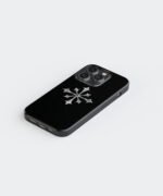 Obsidian Cross Premium Glass Phone Case - Image 2