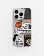 Anti Social Club Clear Silicone Case