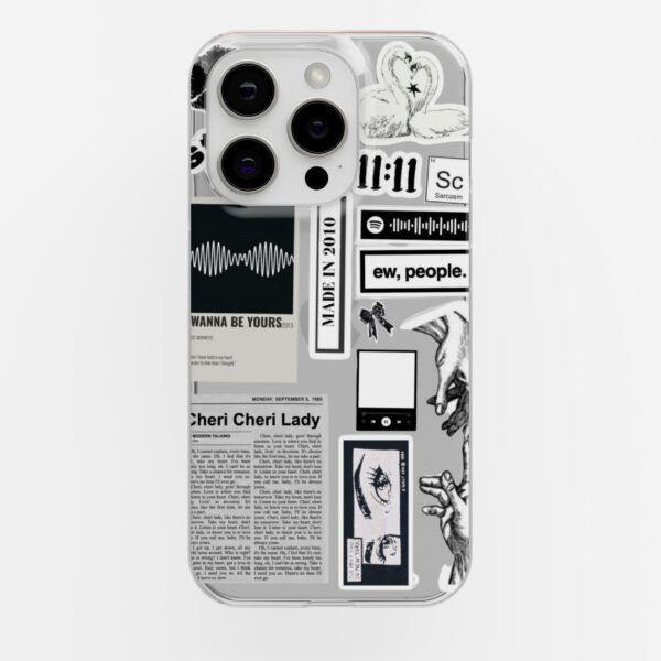 Cherry Cherry Lady Clear Silicone Case