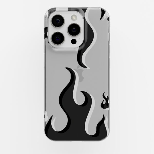 Flame 2 Clear Silicone Case