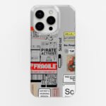 I am not a Morning Person Clear Silicone Case