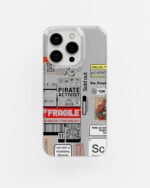 I am not a Morning Person Clear Silicone Case